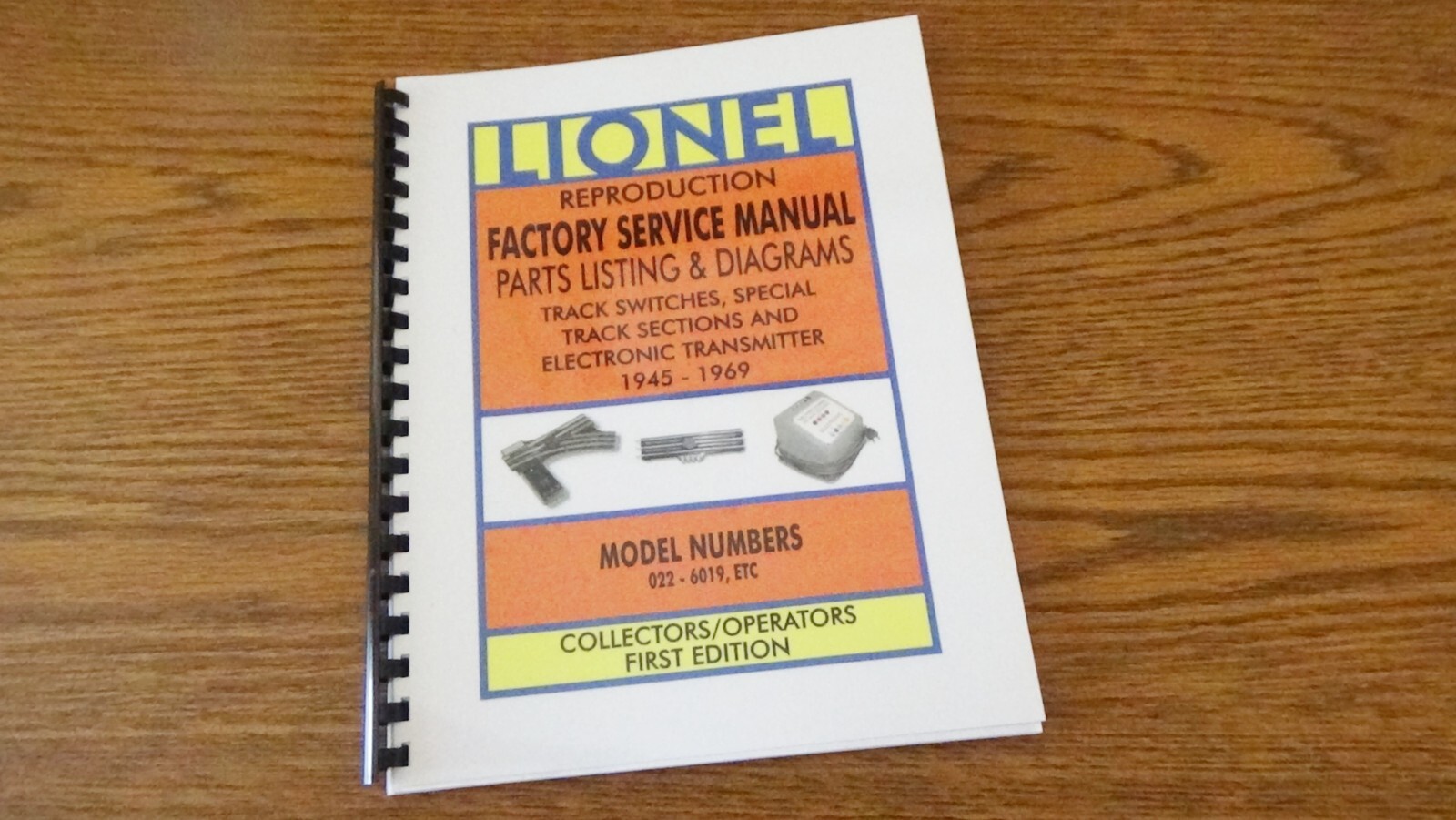 Lionel – Reproduction Factory Service Manuals Bundle of All Four Manuals