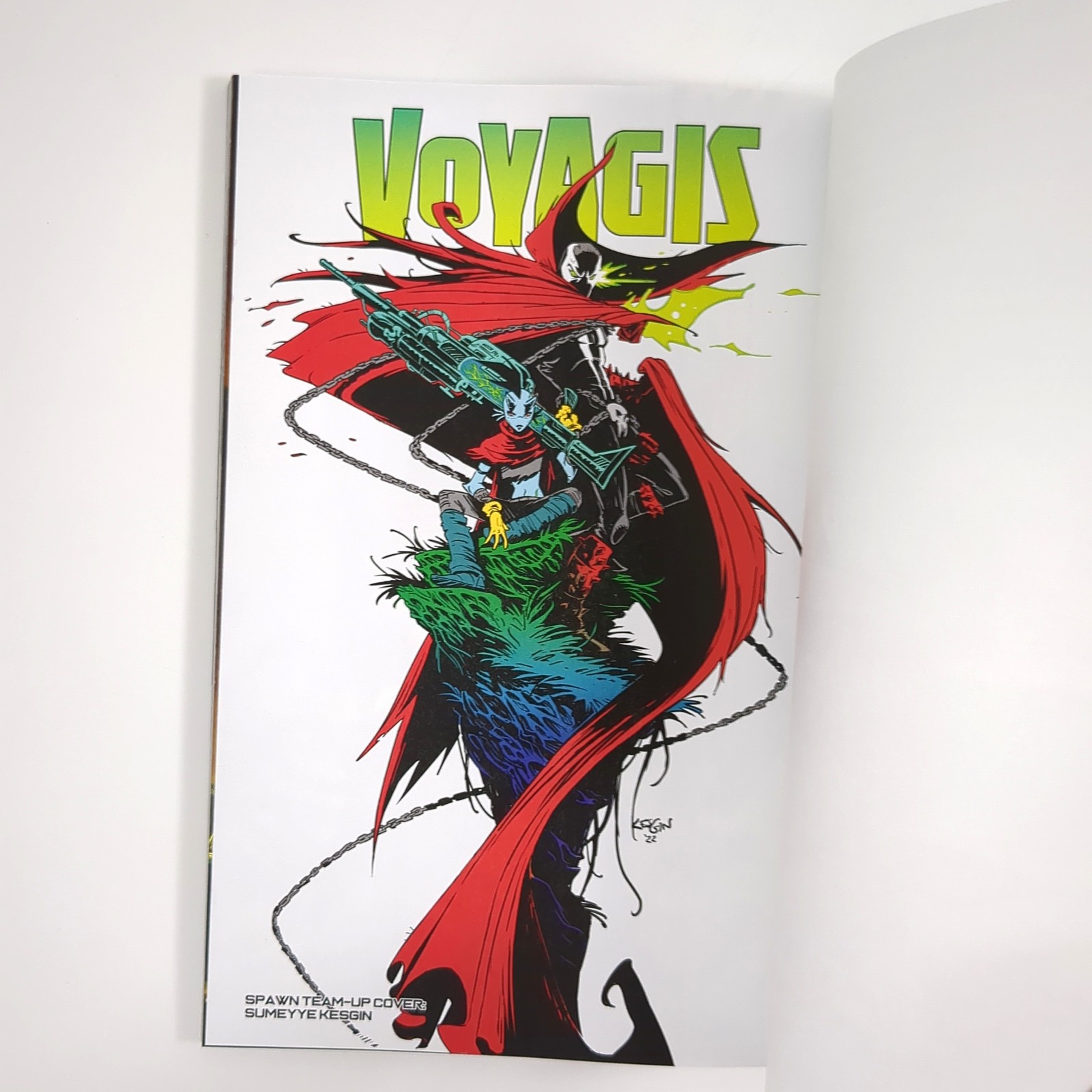 Voyagis Sci Fi Adventure Graphic Novel Paperback Book Sumeyye Kesgin 2023