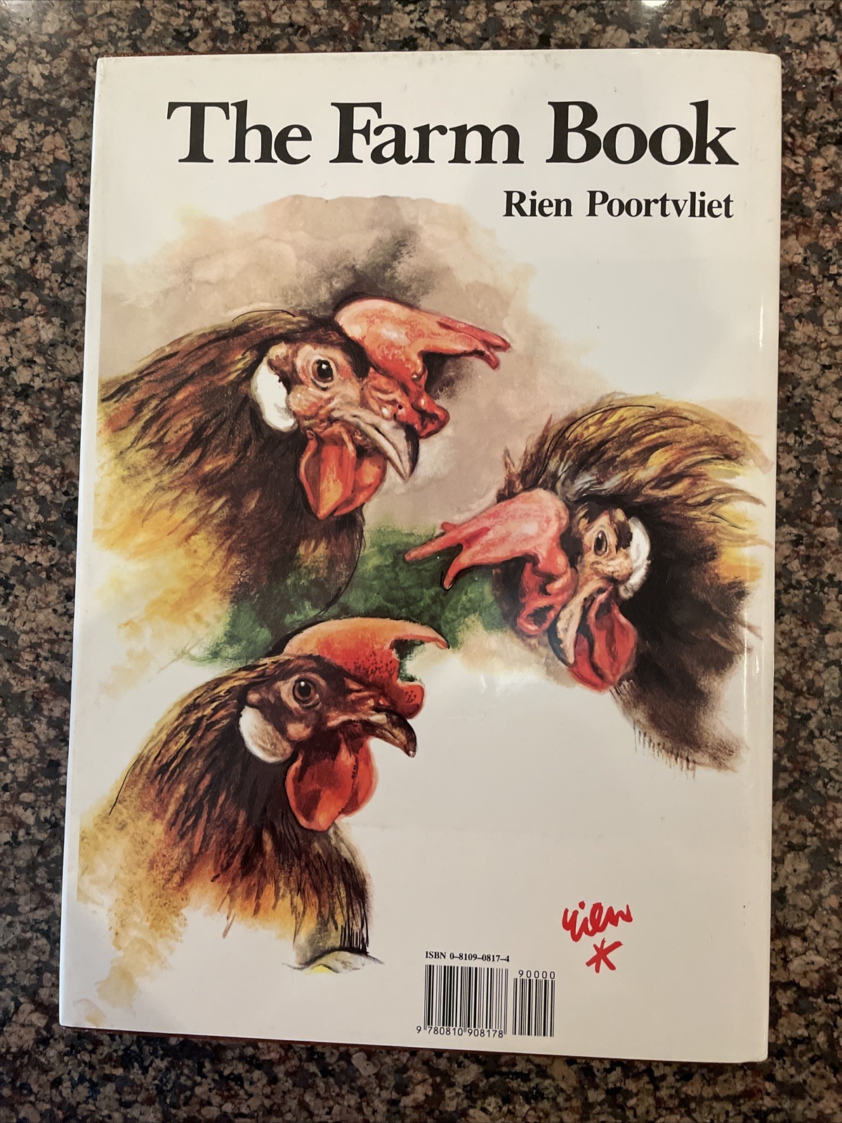 The Farm Book by Rien Poortvliet – Dutch Art – Hardcover – Excellent!
