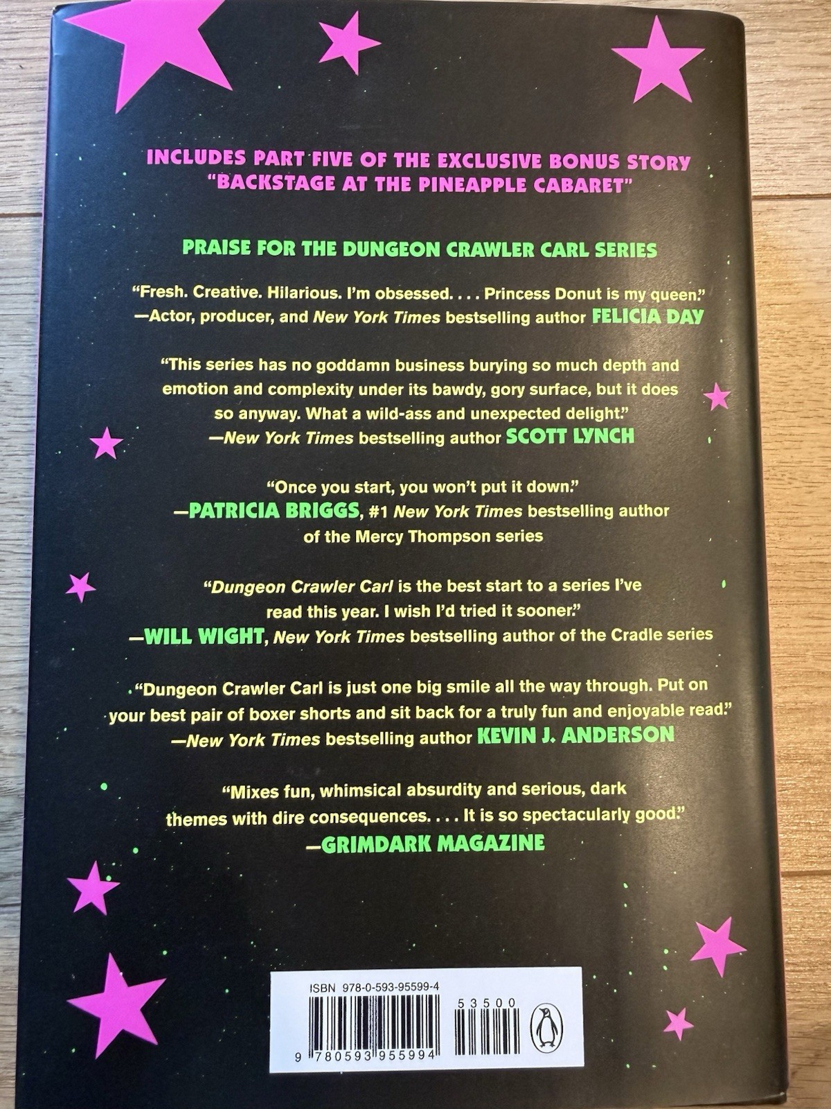 Matt Dinniman SIGNED The Butcher&rsquo;s Masquerade, Dungeon 5, Hardcover