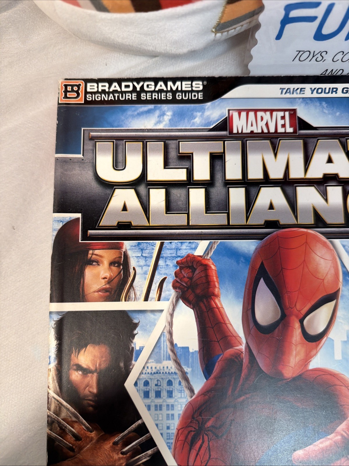 Marvel Ultimate Alliance Strategy Guide – WITHOUT Poster (2006) BradyGames