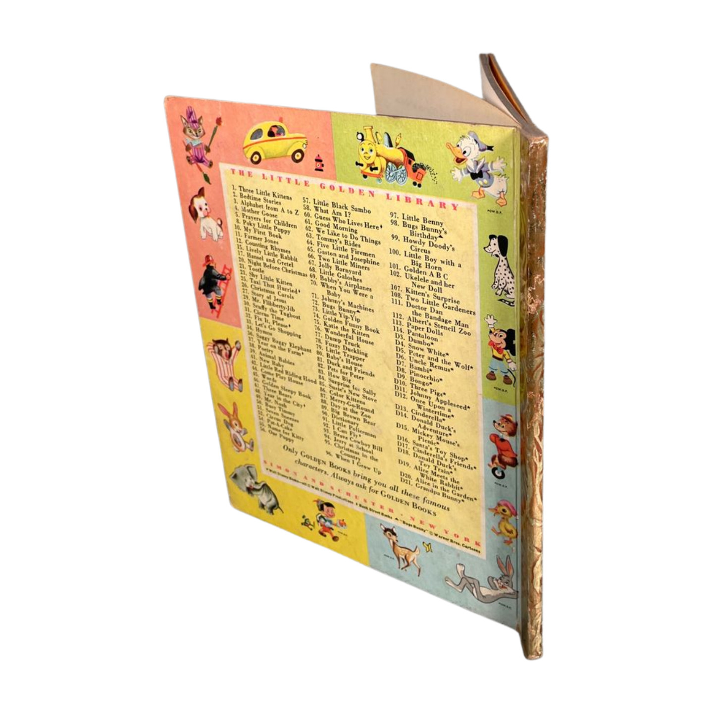 Vintage Little Golden Book LITTLE BOY WITH A BIG HORN « A » 1st