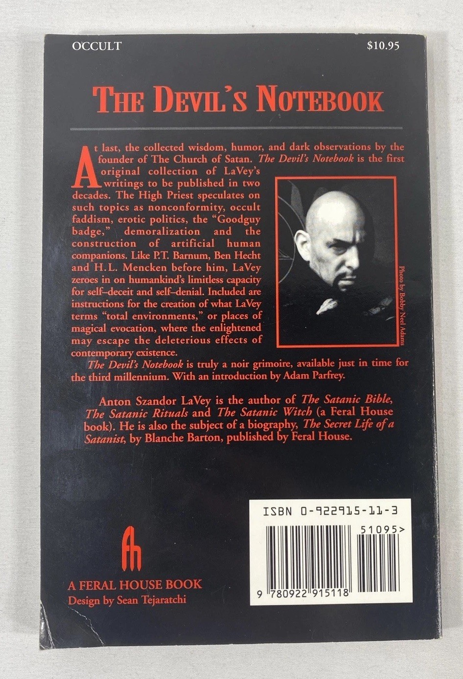 2 PB lot – The Satanic Rituals + The Devil&rsquo;s Notebook – Anton Szandor LaVey