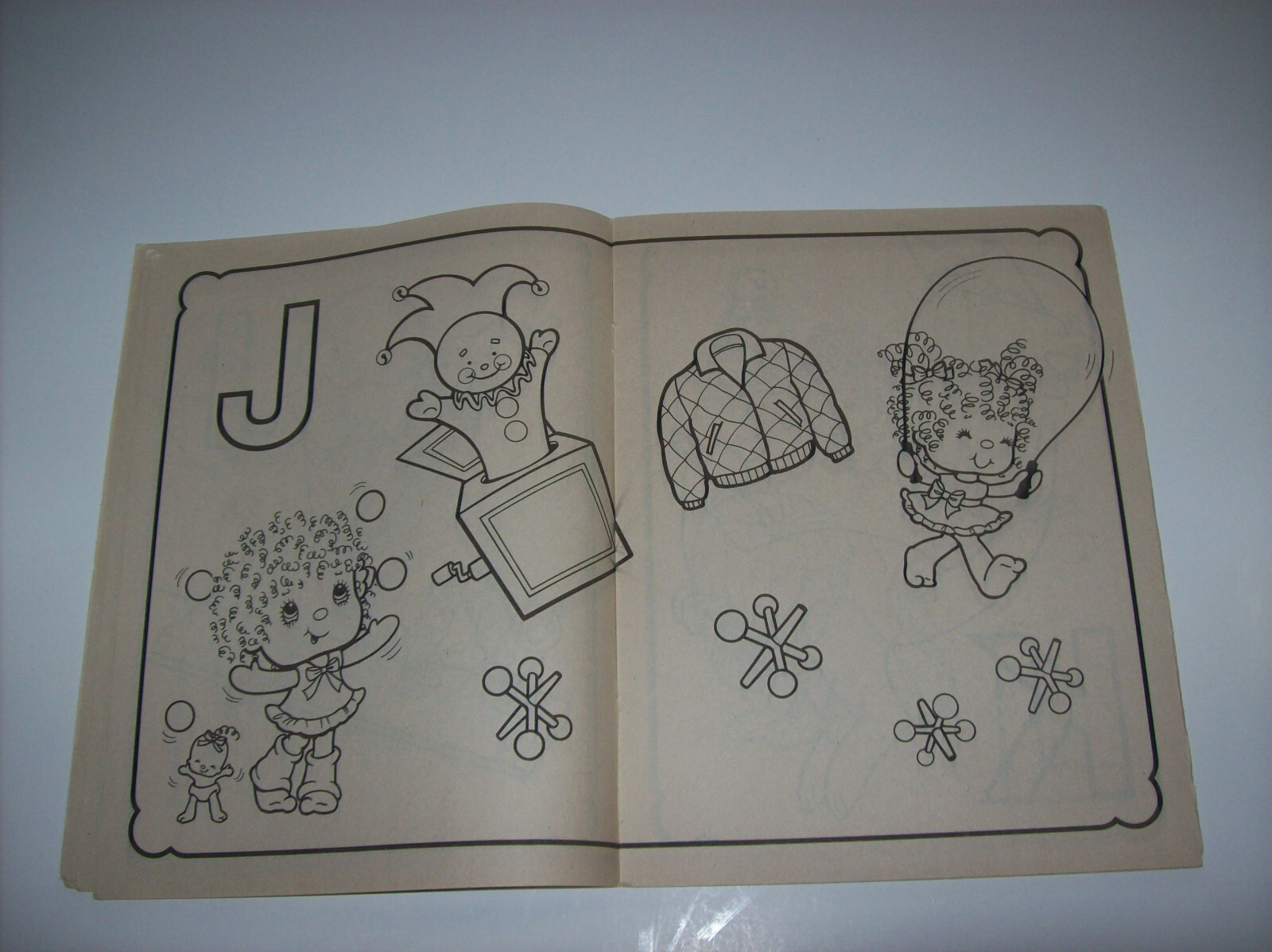 Lot of Vintage 1980s Coloring Books: HUGGA BUNCH, Pound Puppies, Flower Kids