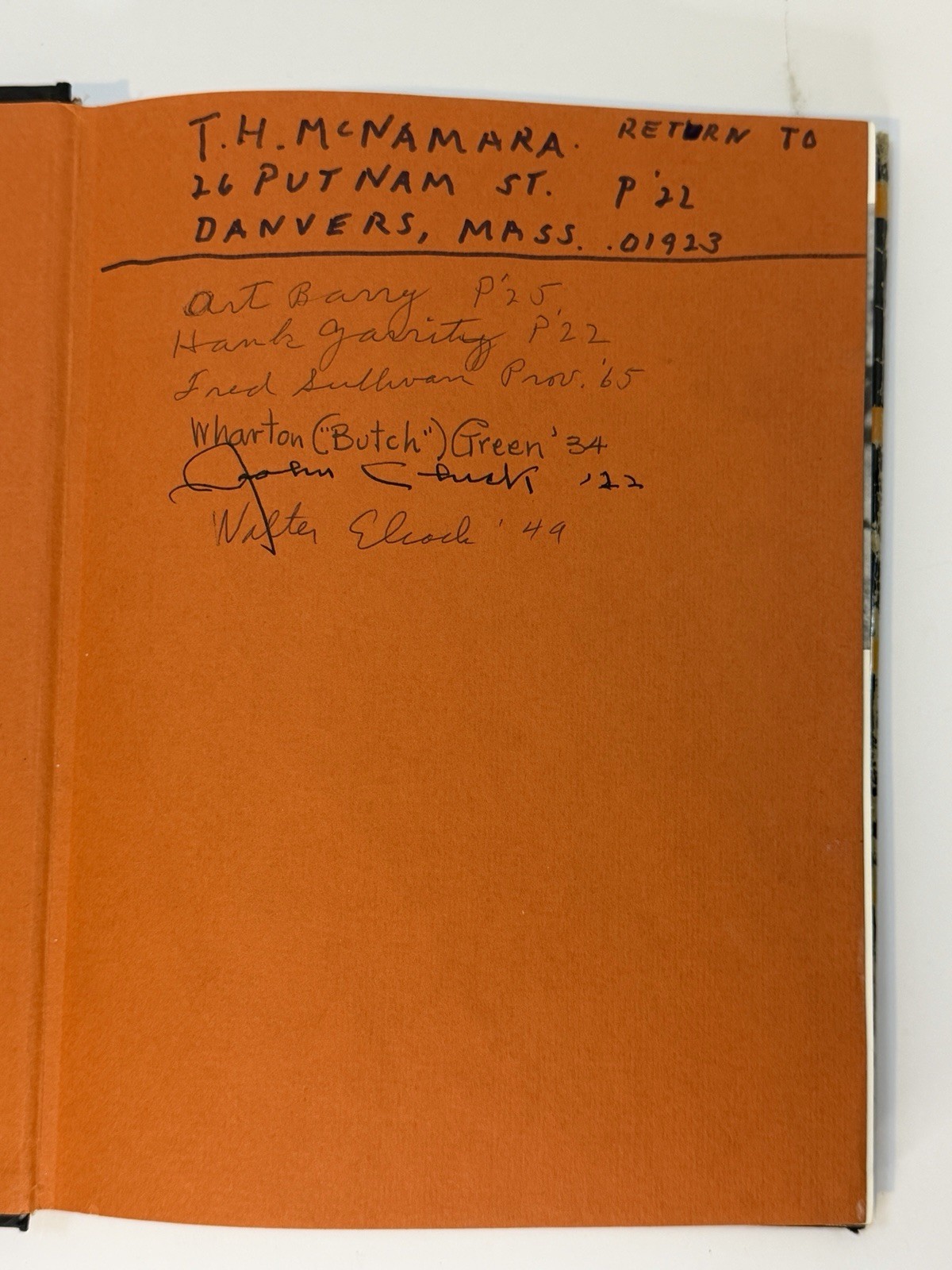 Rare Signed 1966 1st « Legend of Hobey Baker » – Princeton Alums + MLB! 🏒⚾📖