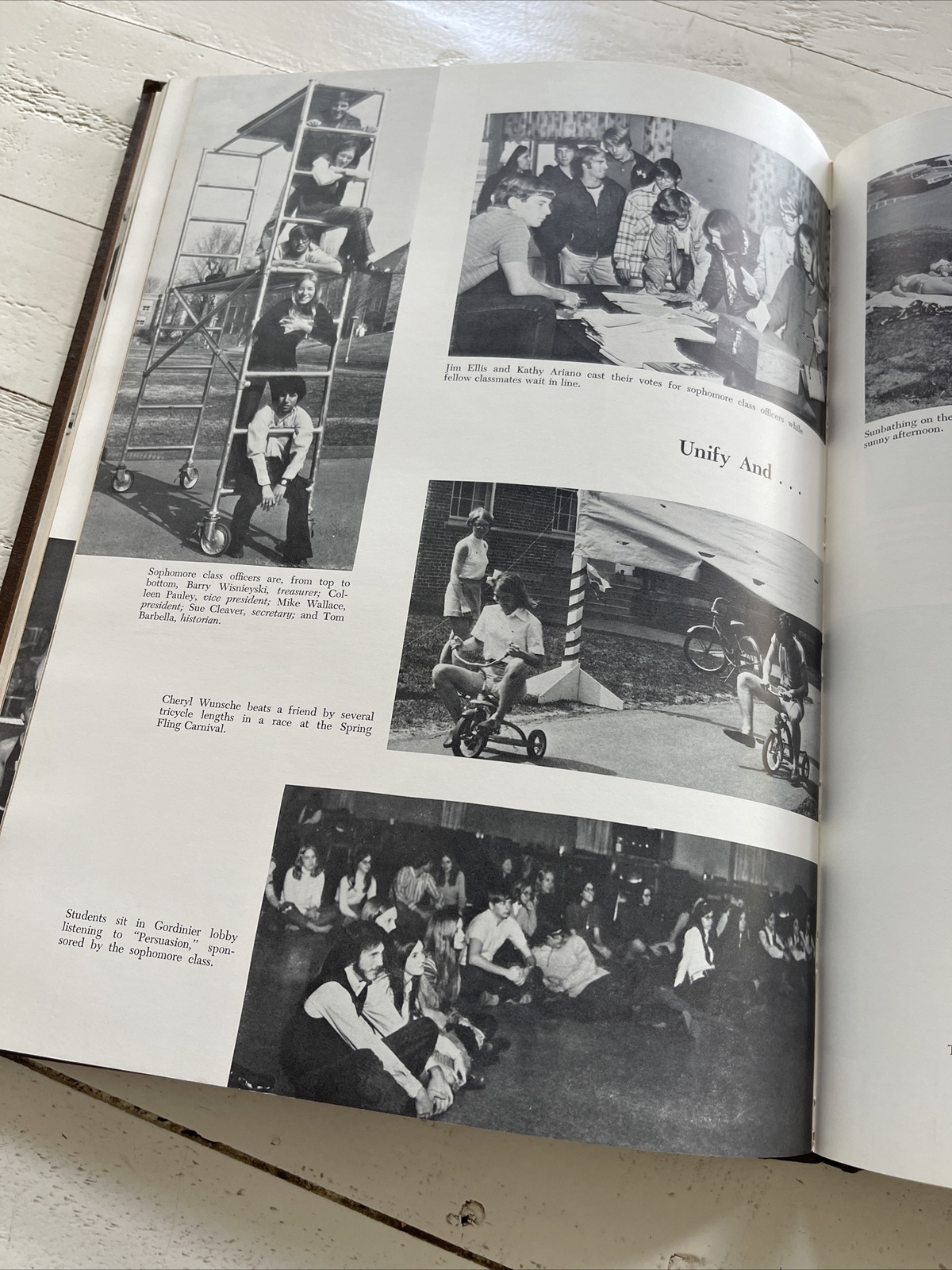 Touchstone 1971 Millersville State College Yearbook HC Pennsylvania