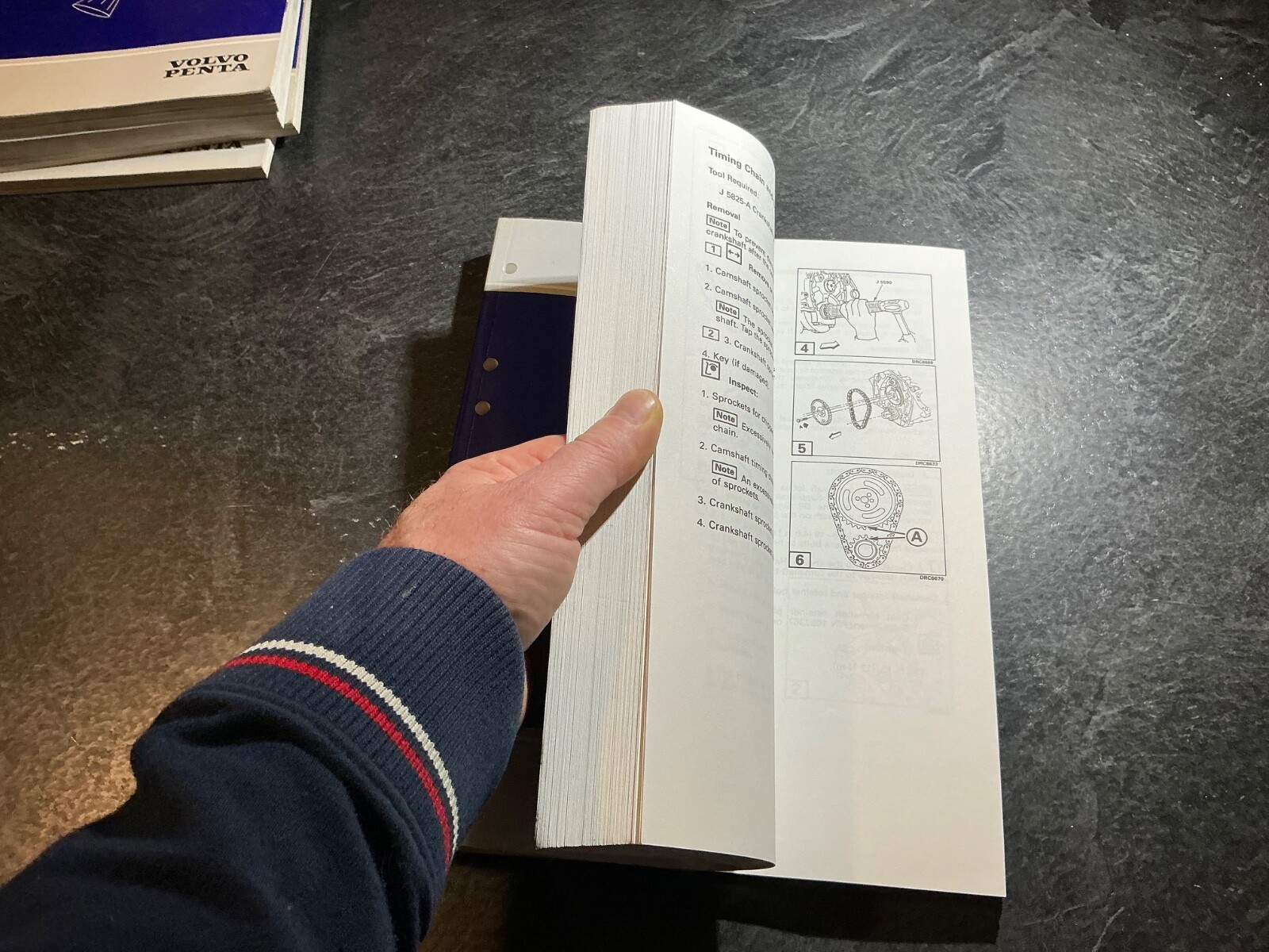 1998 Volvo Penta « BY » Factory Workshop Manual 3.0L, 4.3L, 5.0L, 5.7L, 7.4L, 8.2L