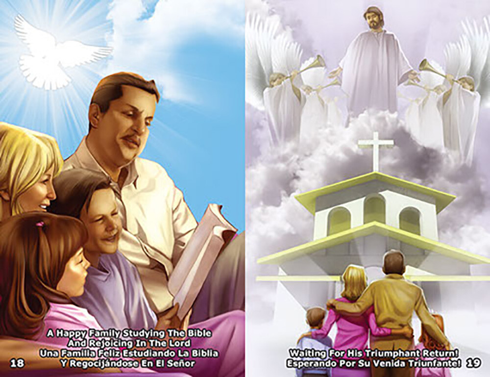 KID&rsquo;S (Children) Bible Gospel Tracts in English & Spanish, 40 Pack, 20 Pages ea.