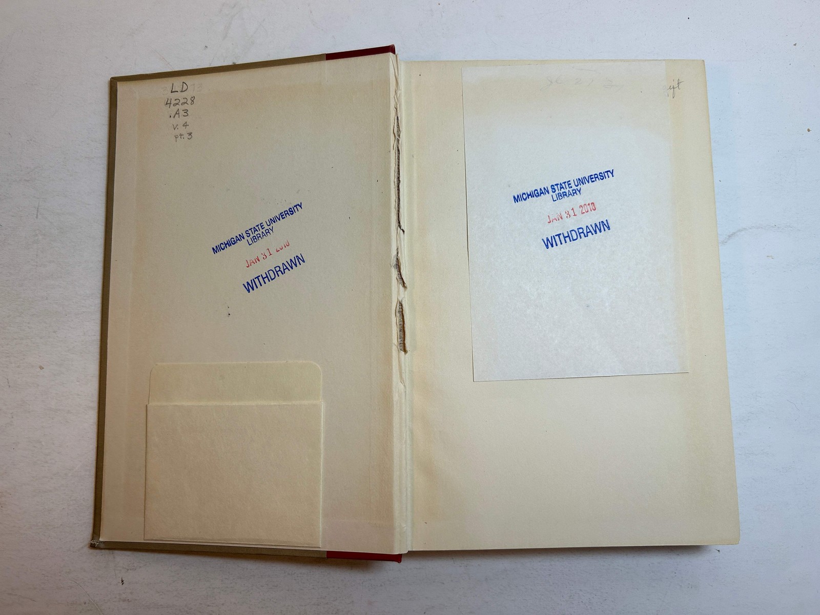 2 Vols: History of the Ohio State University II/IV 1926-38 Rare Ex-Library HC