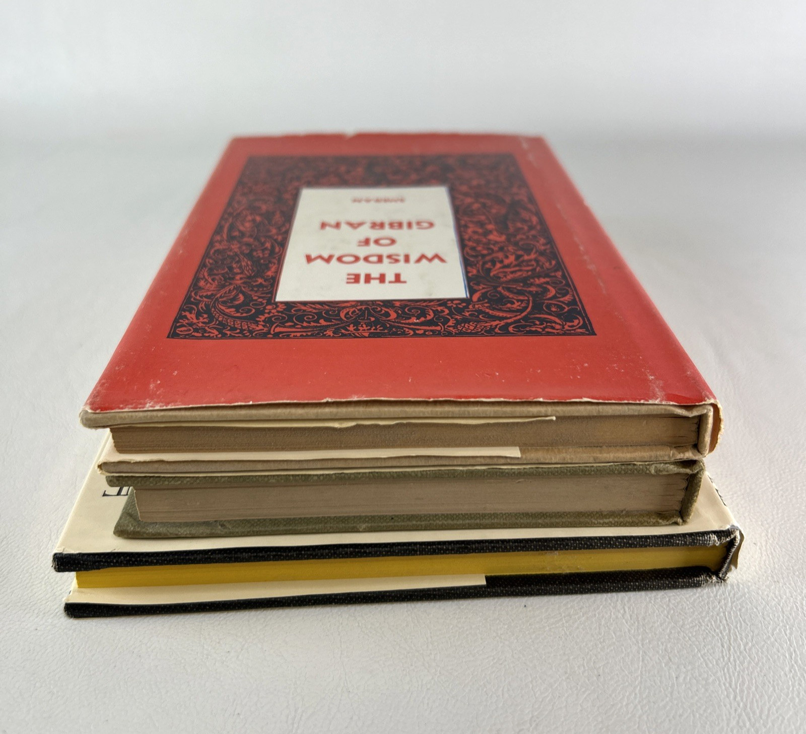 Kahlil Gibran Lot of 3 Books The Prophet Spirits Rebellious Wisdom of Gibran HC