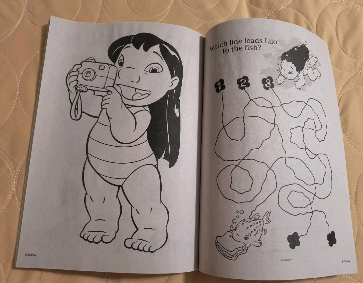 Disney Lilo & Stitch Jumbo Coloring & Activity Book Tear/Share Pages 🆕🆓 ship!
