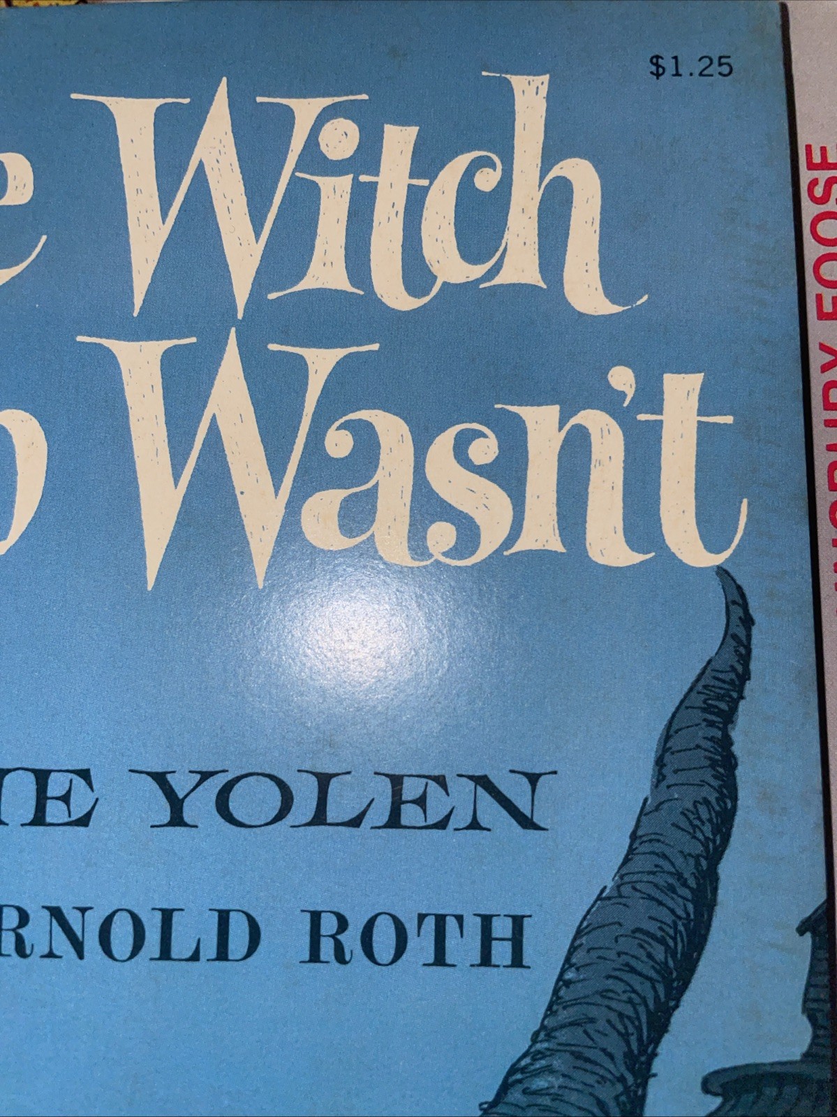 Vintage The Witch Who Wasn&rsquo;t by Jane Yolen Paperback Book 1964 BRAND NEW MINT