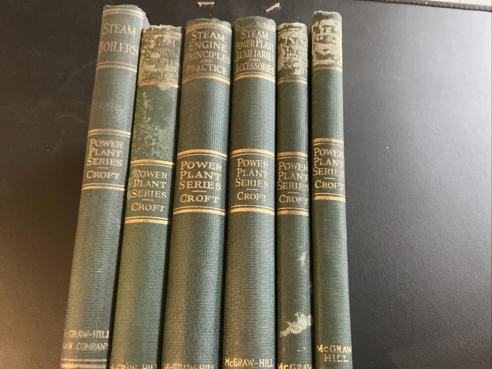 VTG- Power Plant Series – Set of Six Books – Terrell Croft – 1930&rsquo;s