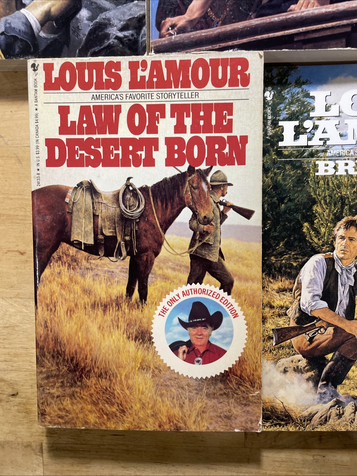 Louis L&rsquo;amour Paperback 5 Pack – Titles and batch SKU in description. As shown.