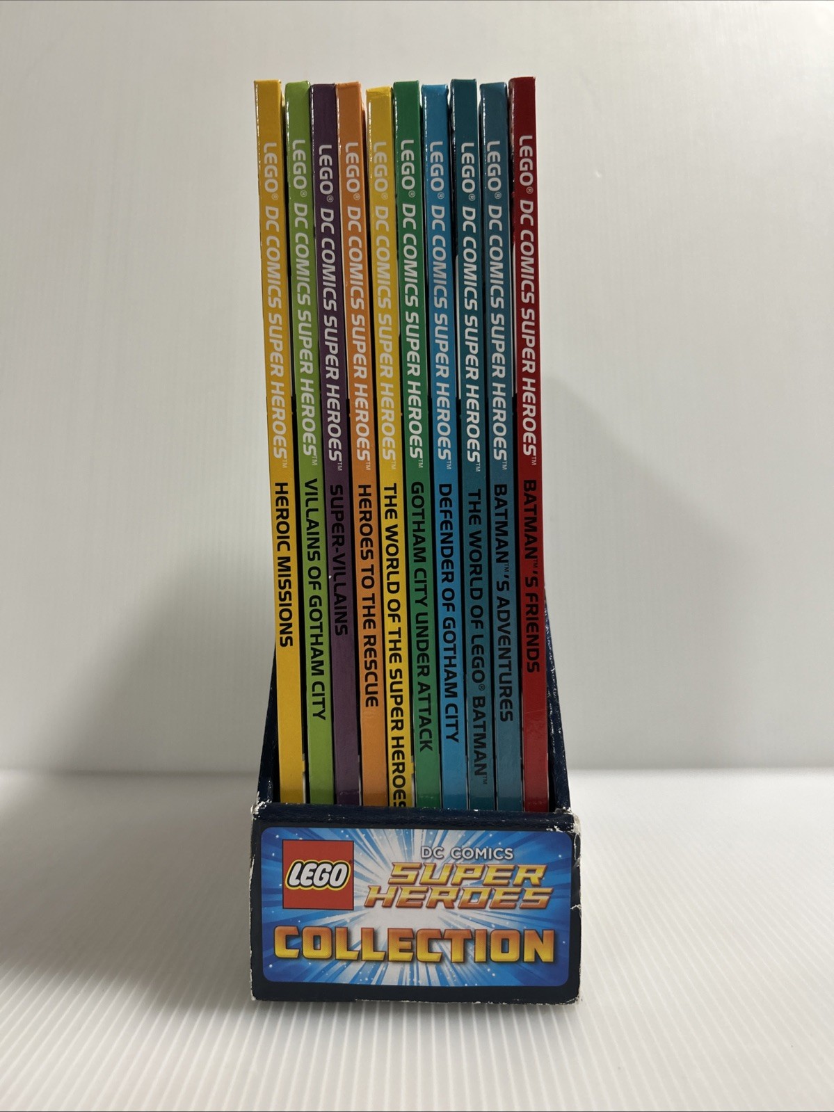 LEGO DC Comics Super Heroes Collection – 2016, 10-Book Set – No Mini Figure