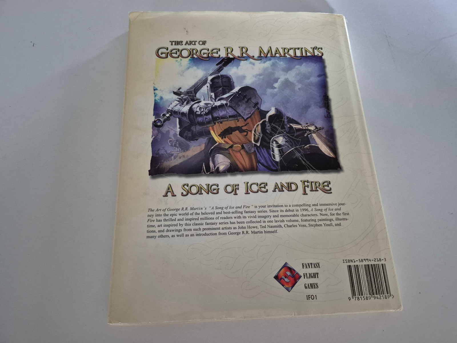 The Art of George R.R. Martin&rsquo;s A Song of Ice and Fire Hardcover 2005