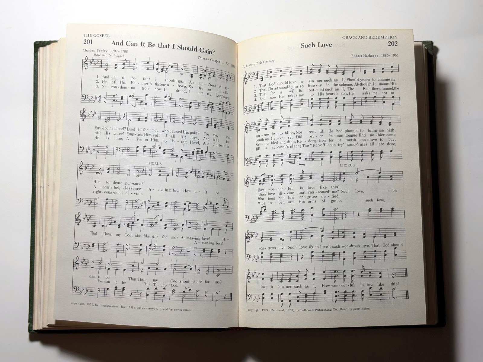 Hymns of Glorious Praise (1969) Green Hardcover [Gospel Publishing House]
