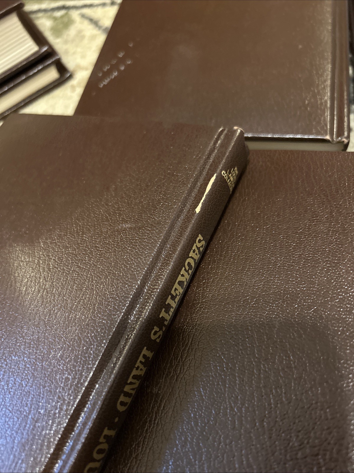 Louis L&rsquo;Amour Leatherette SACKETT Collection Nearly Complete 15 Vol & Companion