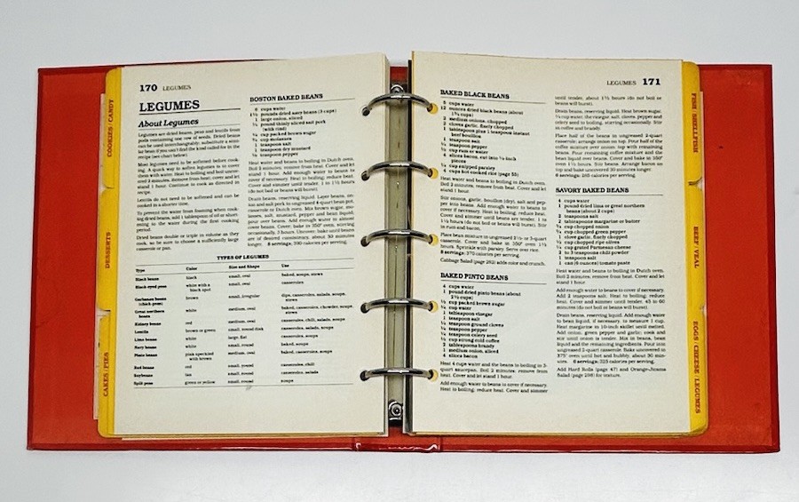 Betty Crocker&rsquo;s COOKBOOK 5th Printing 1988 HC Ringbound Edition Golden Press