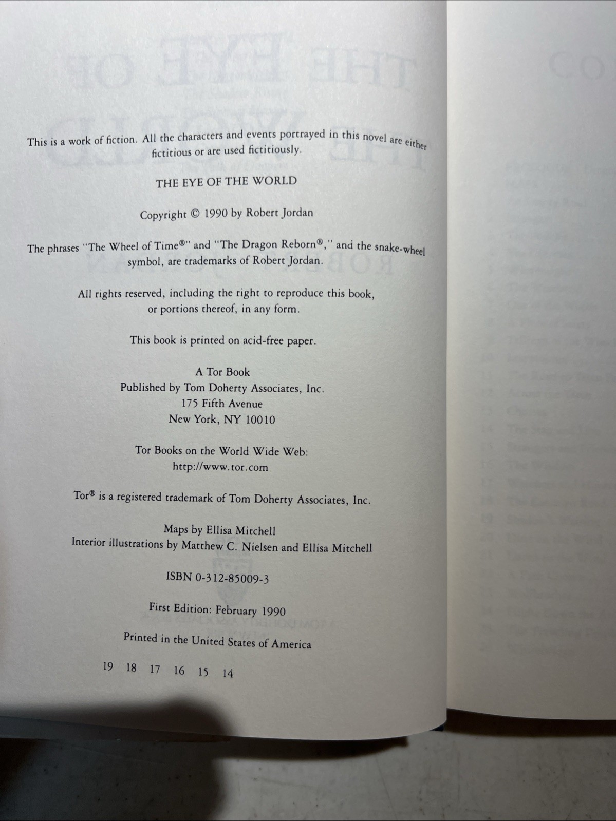 Wheel Of Time Robert Jordan Complete Set Of 15 – All But 1 First Edition