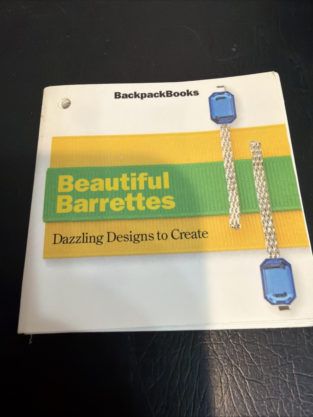 New Age 8+ BEAUTIFUL BARRETTES American Girl Doll Today 3&Prime; Backpack Book #15