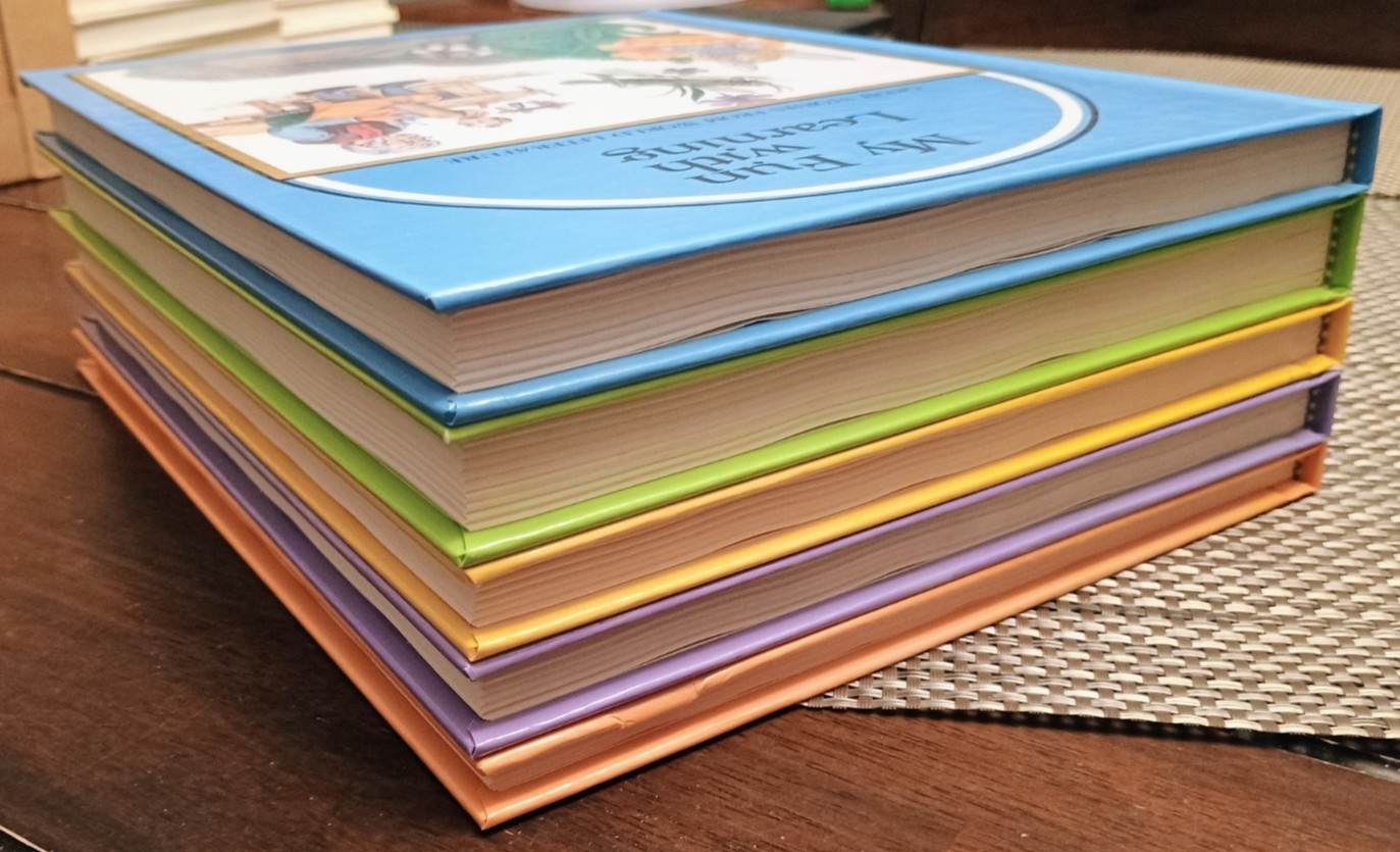 *1989* 🏫Southwestern My Fun With Learning Book Set 1-5 Hardcover VG 📚