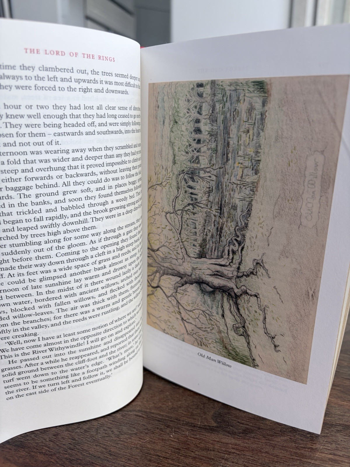 Lord of the Rings Hard Cover Red Edition With Illustrations