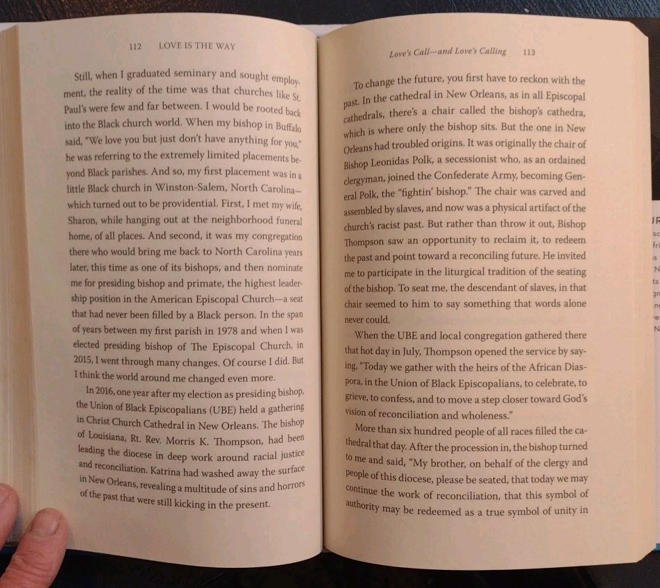Love is the Way: Holding Onto Hope by Bishop Michael Curry