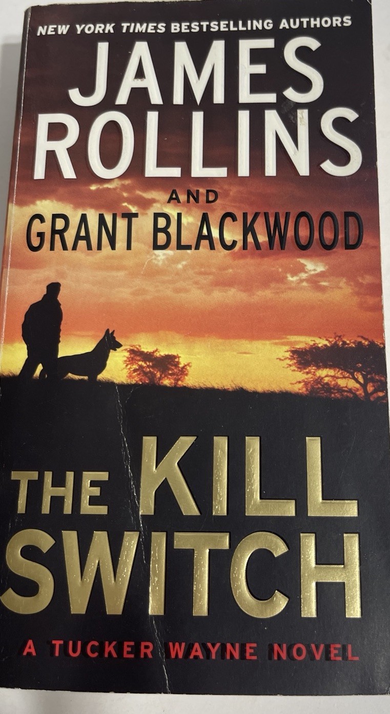 Book Pre-used Lot of 4:The Kill Switch, Deep Fathom, Subterranean, Altar Of Eden