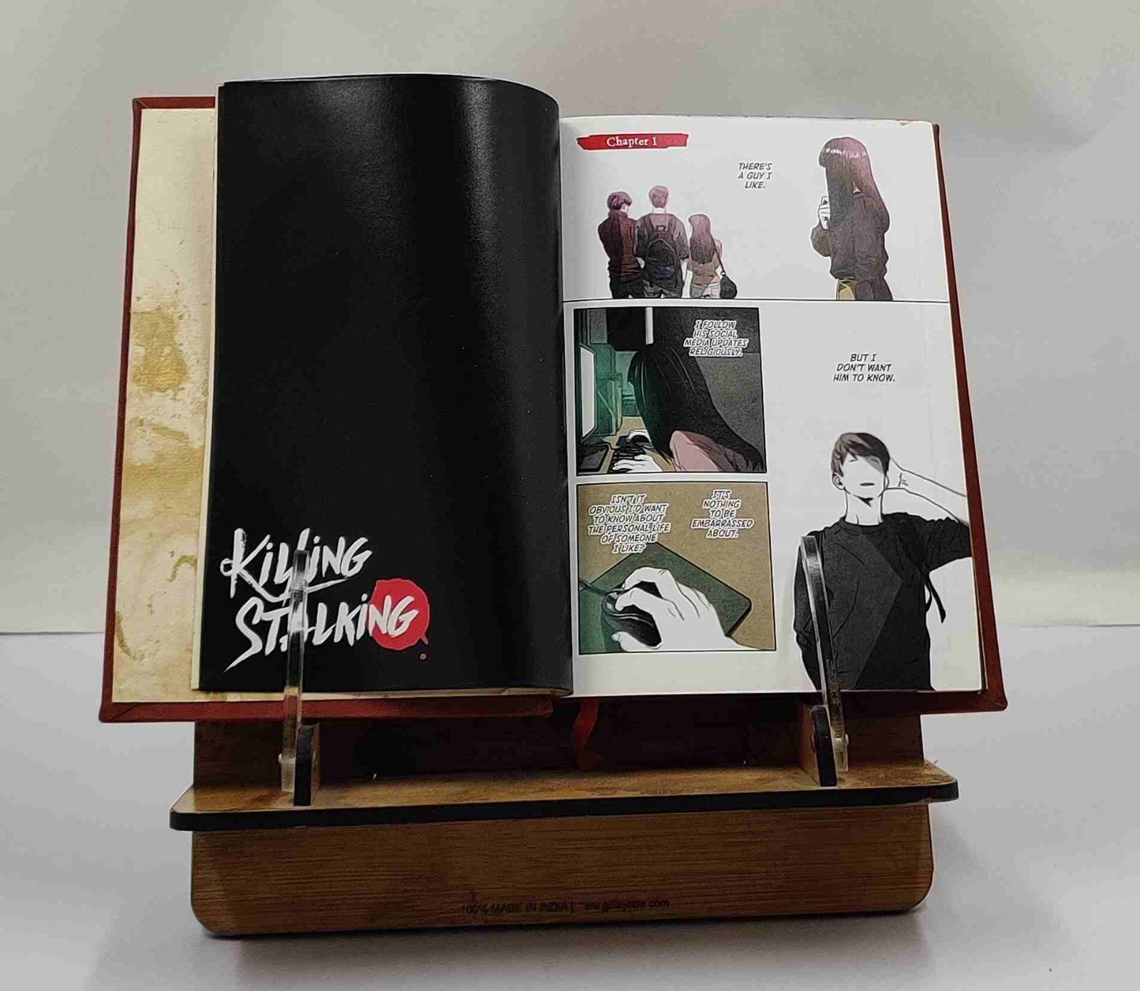 Killing Stalking: Deluxe Edition Vol. 1 by Koogi [PREMIUM LEATHER BOUND]