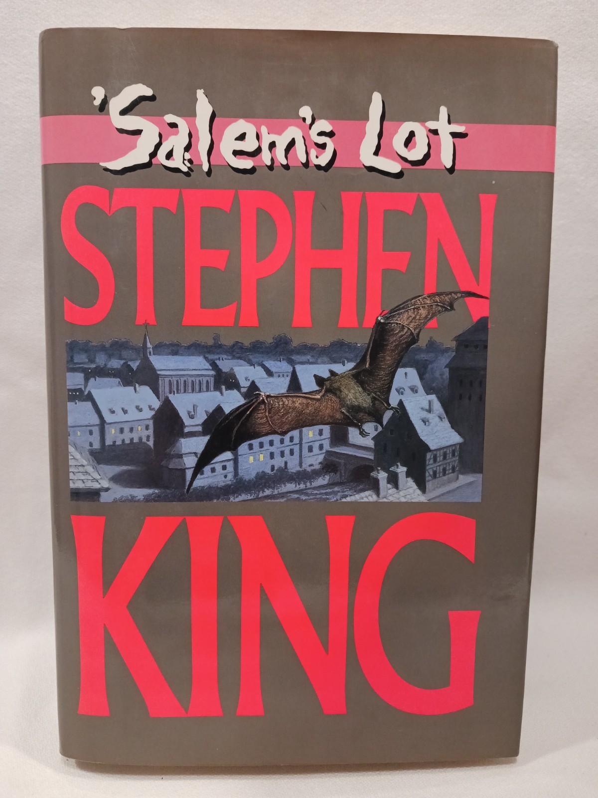 Salem&rsquo;s Lot Stephen King Jim Phiesen Art DJ 1990 Vampires Vtg Horror HARDCOVER