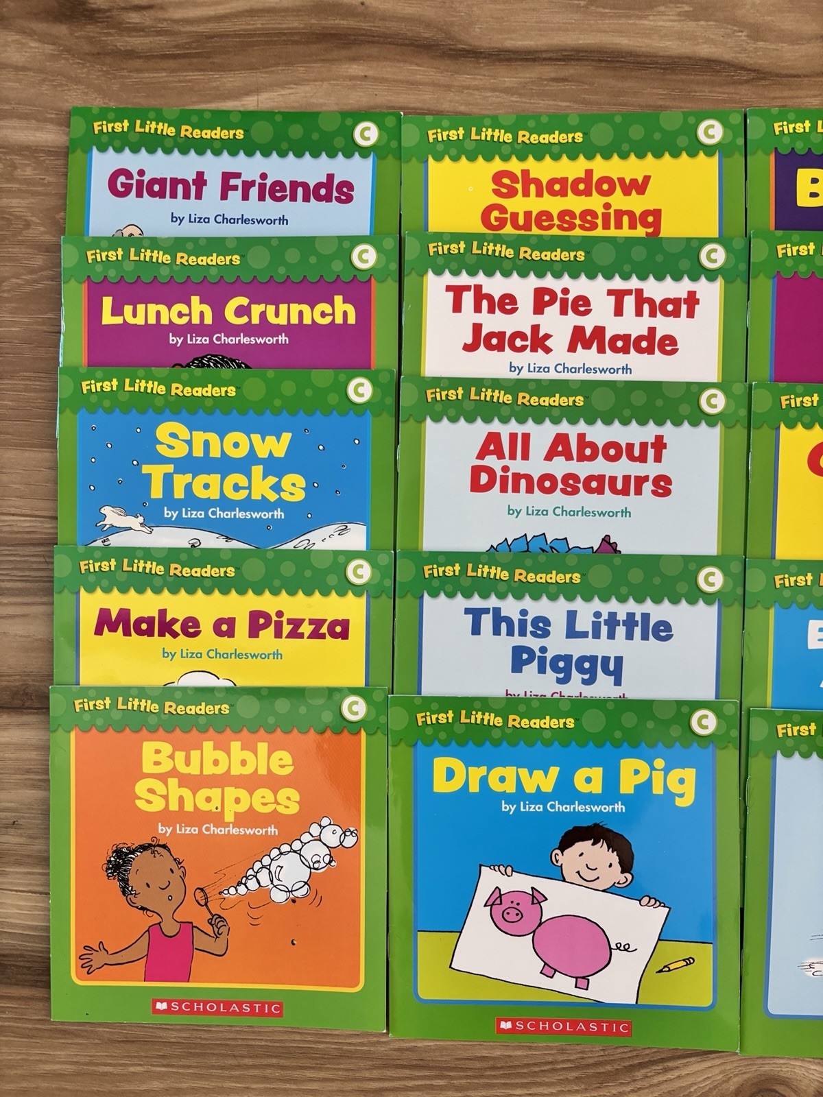 Scholastic First Little Readers Children&rsquo;s Books Level C Kids Reading Lot of 25