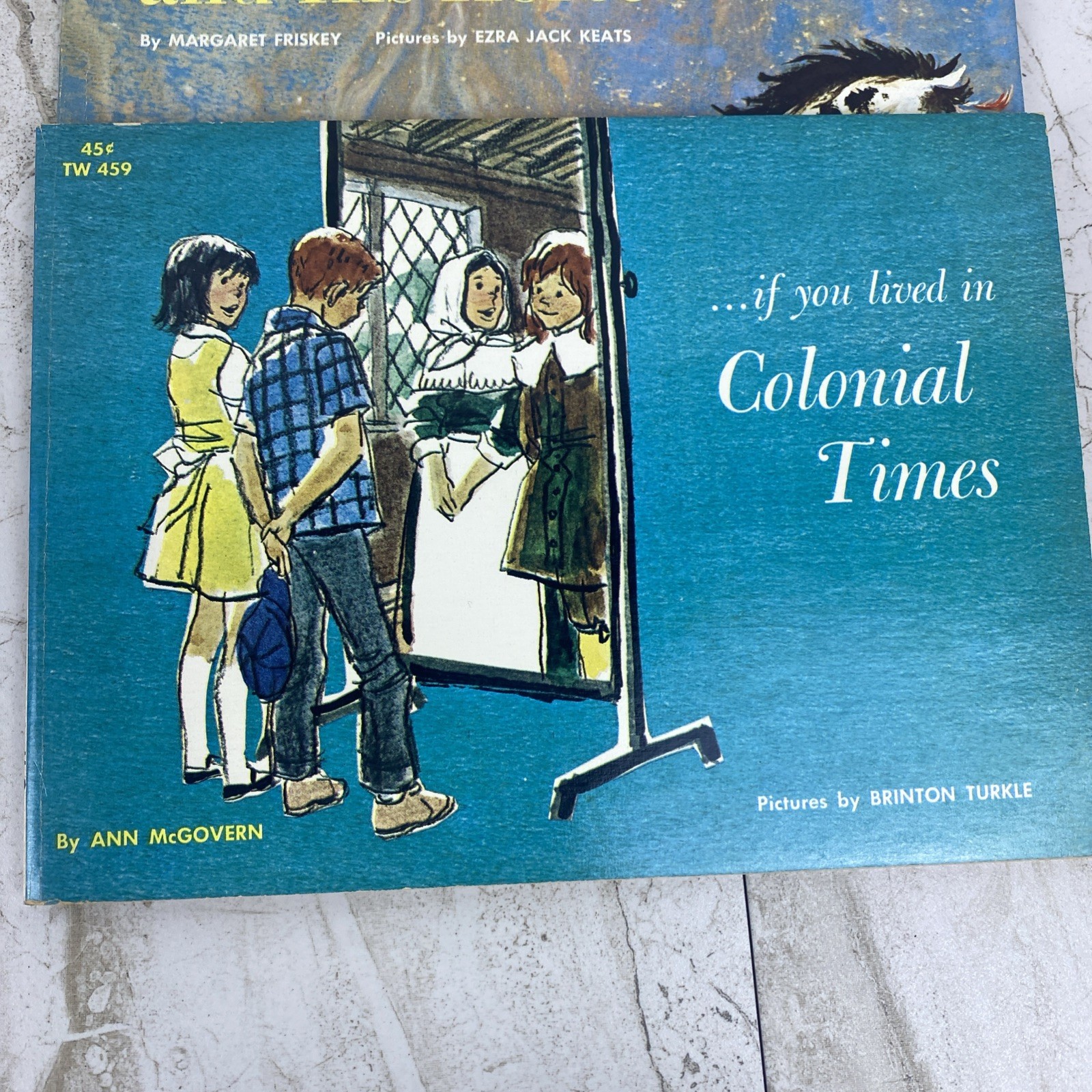 Lot of 9 Vintage Scholastic Paperbacks 1970&rsquo;s Children&rsquo;s Picture Books