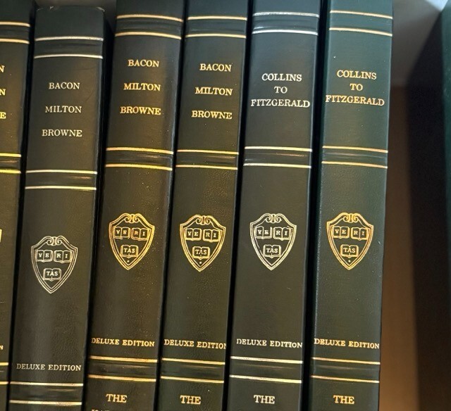 Harvard Classics Deluxe Edition Green Leather Individual Volumes – CHOOSE TITLES