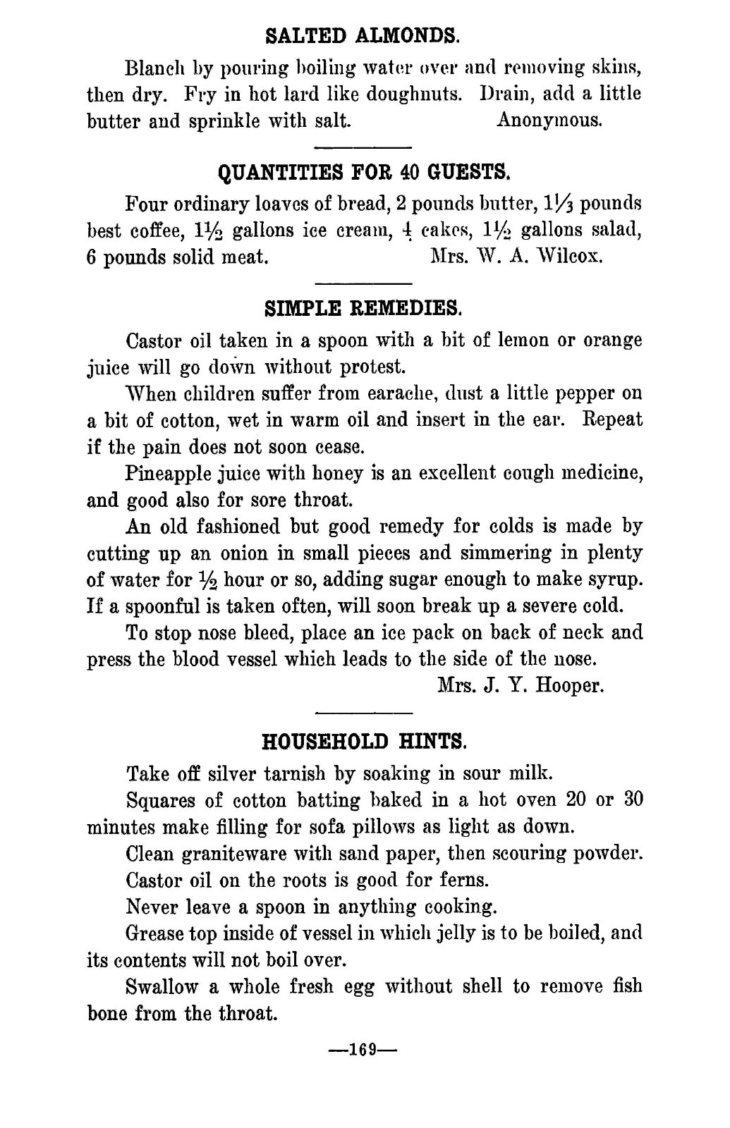 1915 Benson Woman&rsquo;s Club Vintage Cook Book 175 Pages
