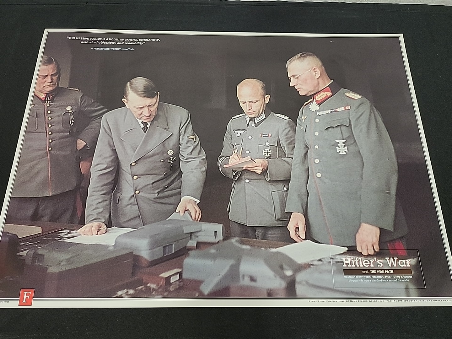 David Irving Hitler WW2 Poster Picture