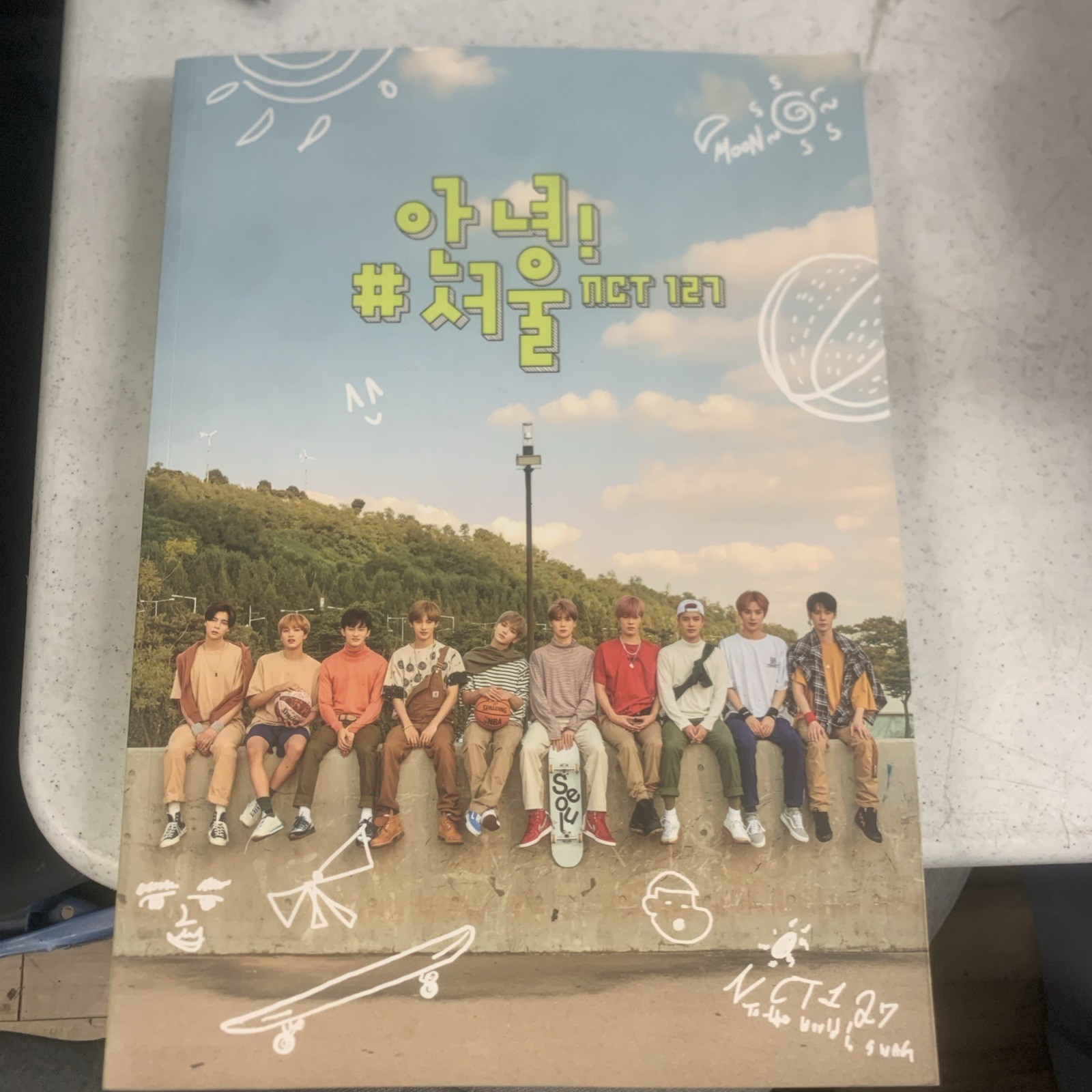HELLO! SEOUL, Paperback, NCT 127🔥 13&Prime; x 9&Prime; 272 Large Color Pages THICK Book SME
