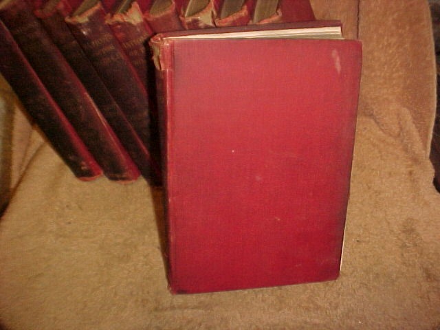 10 DIF LATE 1800&rsquo;s NATIONS OF THE WORLD HC BOOKS PETER FENELON COLLIER AGED ***