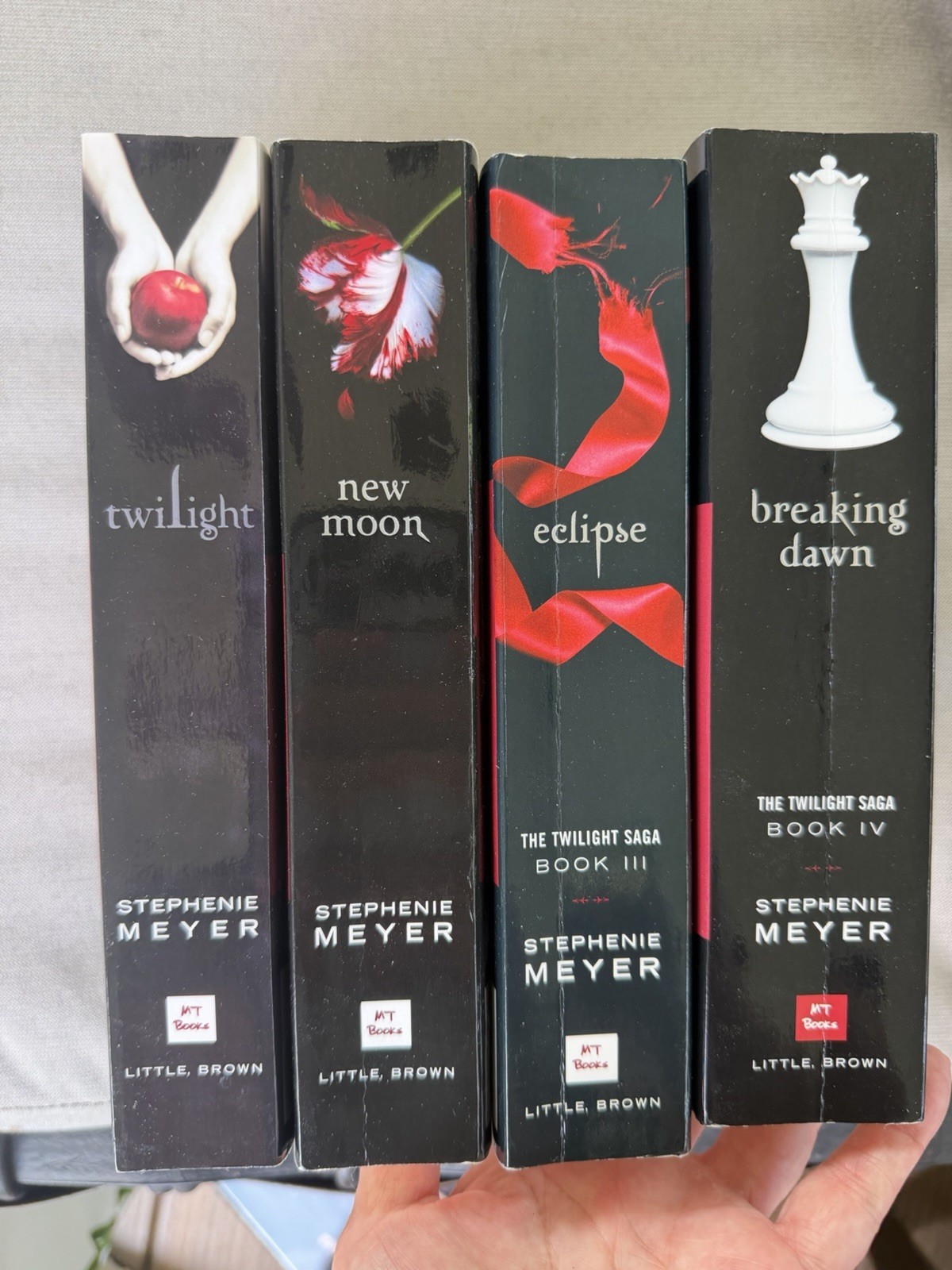 The Twilight Saga Complete 4-Book Paperback Set by Stephenie Meyer