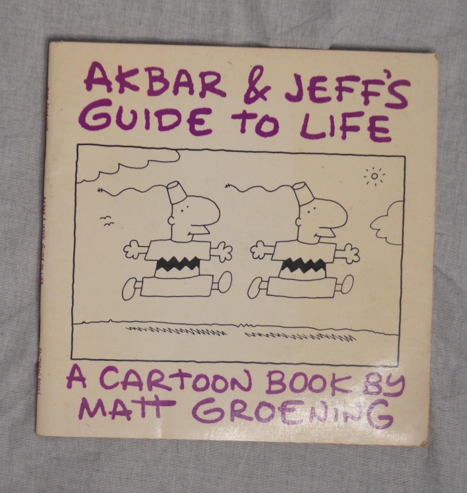 Akbar and Jeff&rsquo;s Guide to Life Matt Groening 1989 Pantheon Books VTG Simpsons