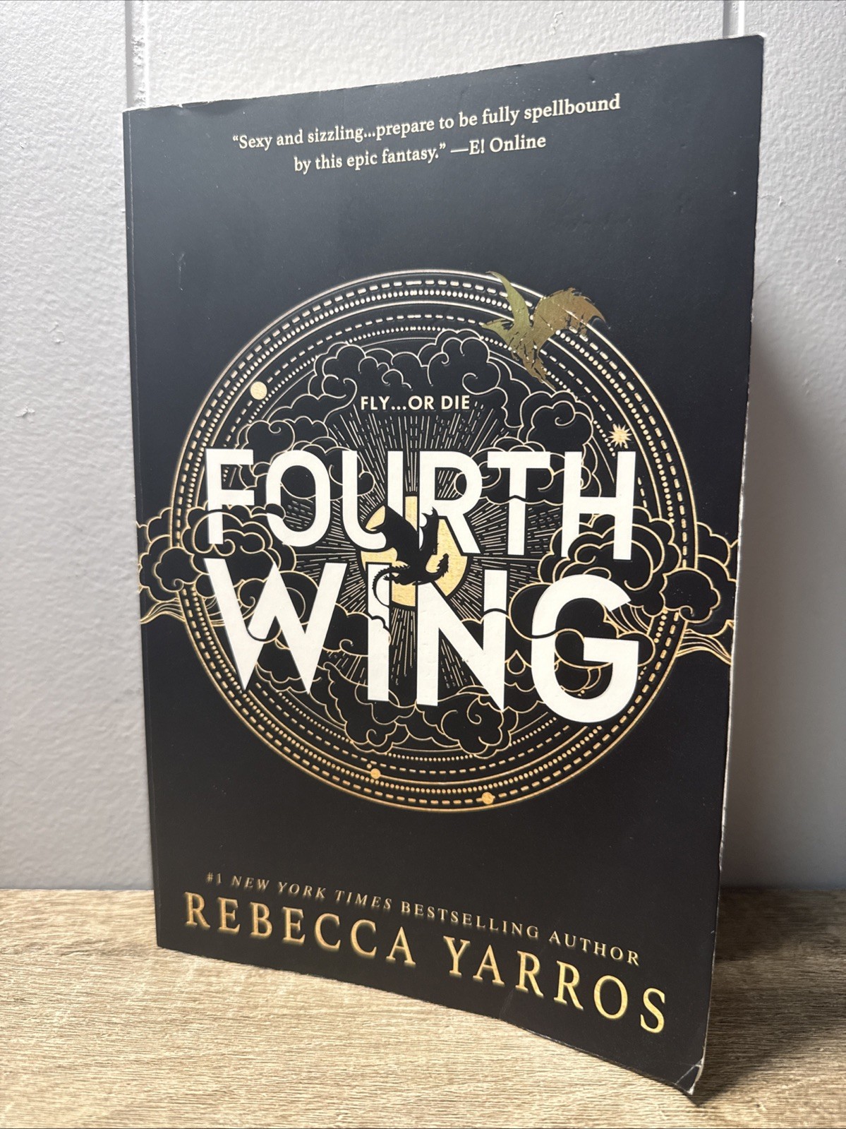 Fourth Wing Special Limited 1st Edition Paperback- Sprayed Edge