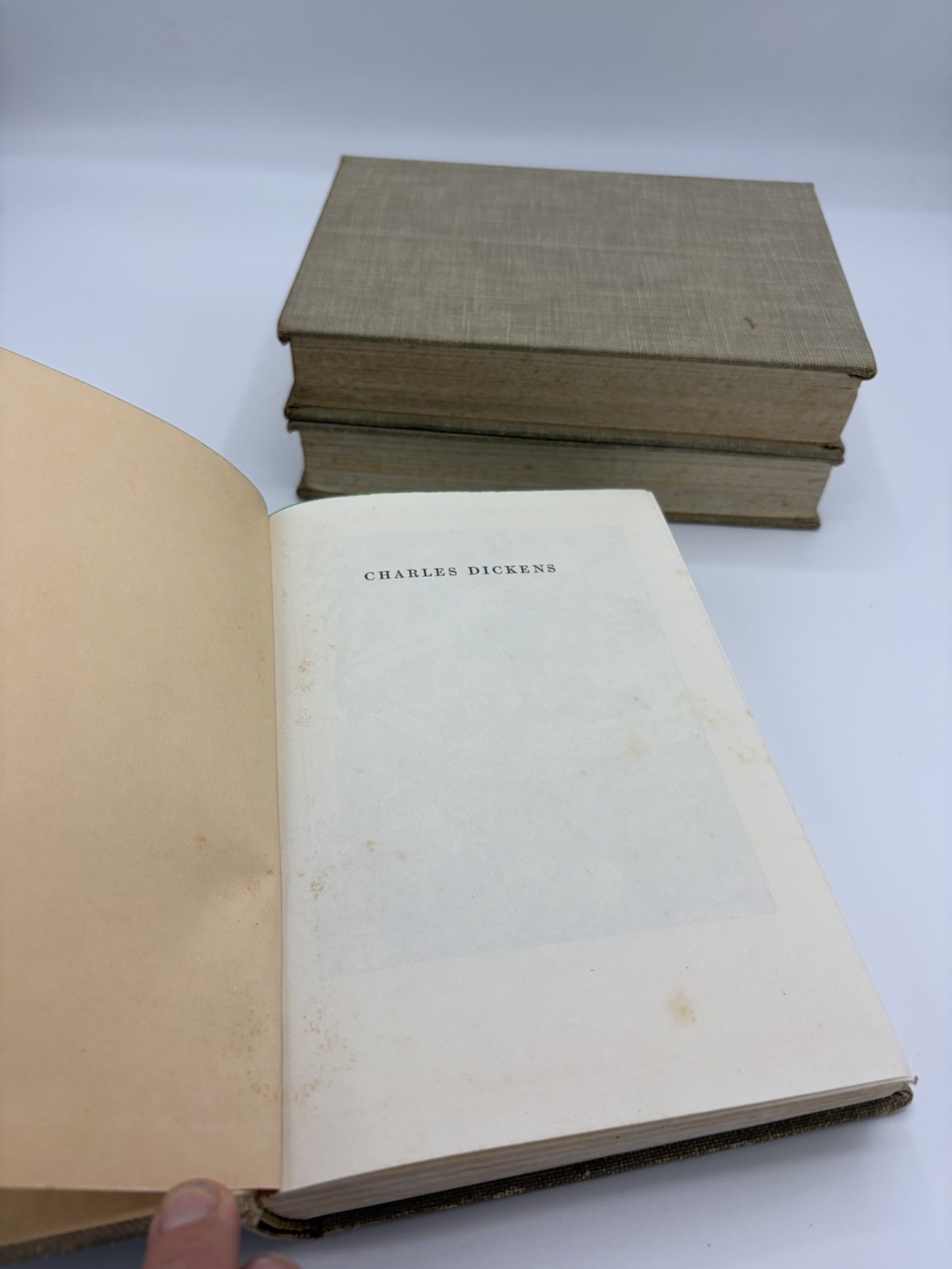 THREE WORKS OF CHARLES DICKENS Classic Edition, 1950’s