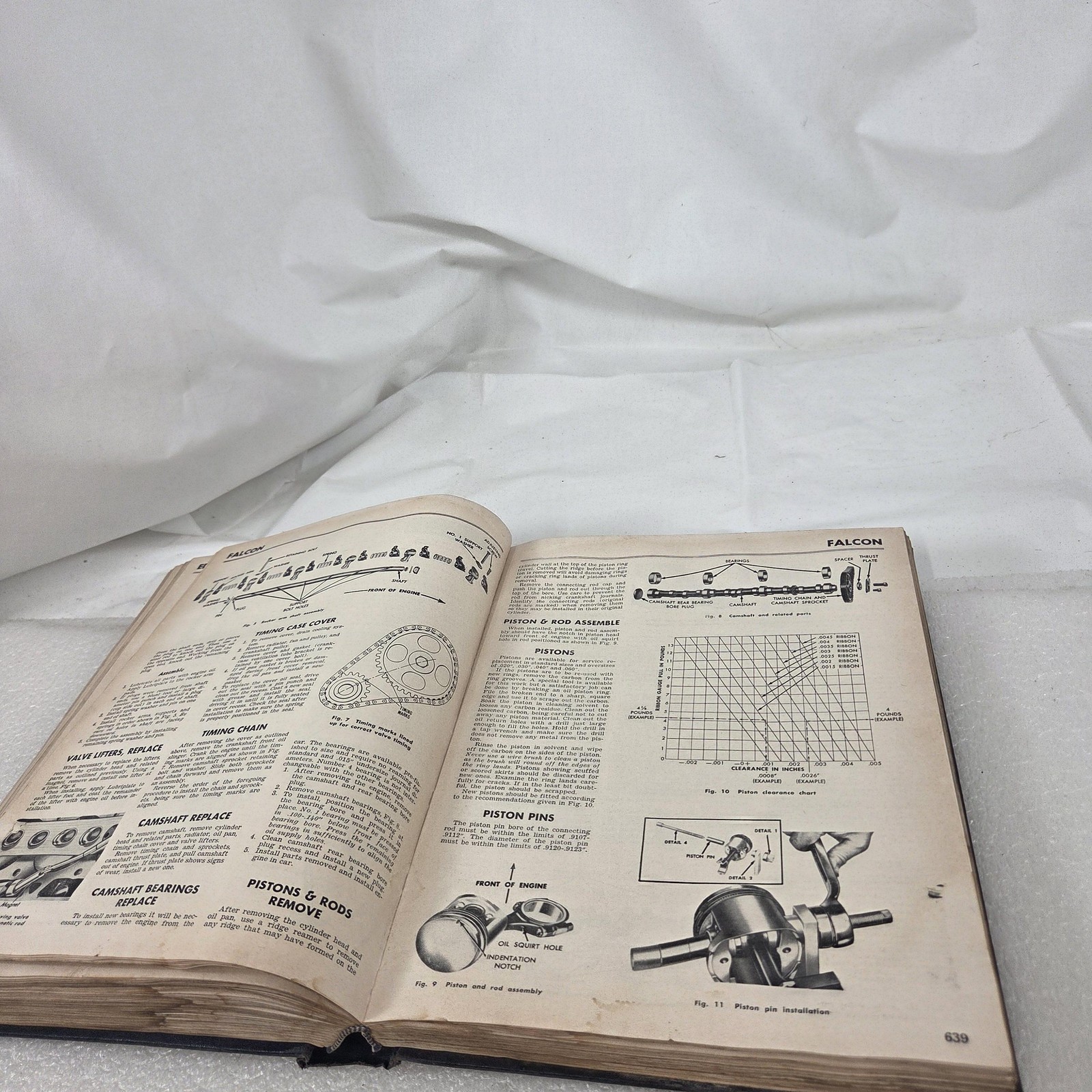 Vintage 1960 Motor&rsquo;s Auto Repair Manual 23rd Edition Hardcover Car Repair Guide