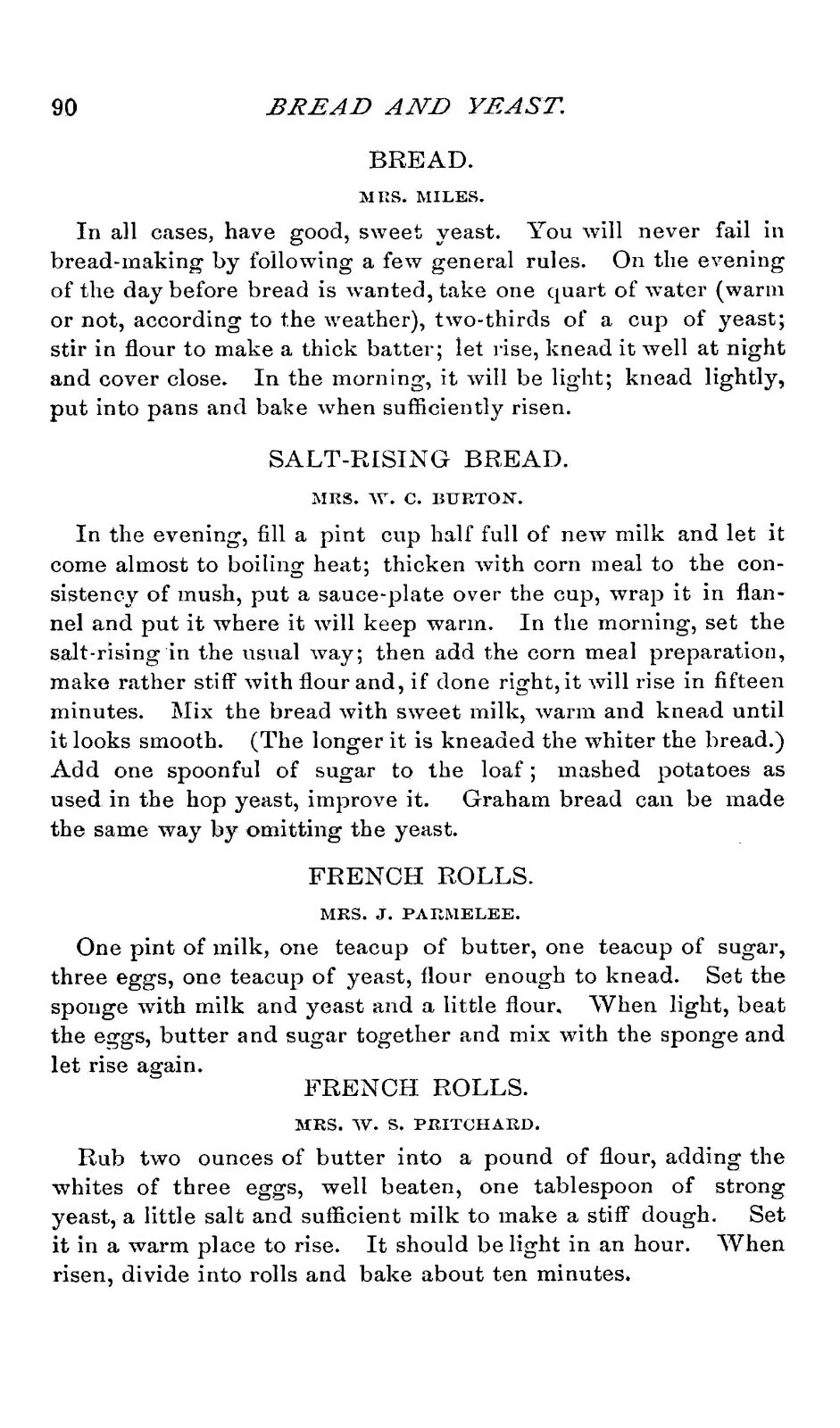 1876 « 76 » A Cook Book 286 Pages