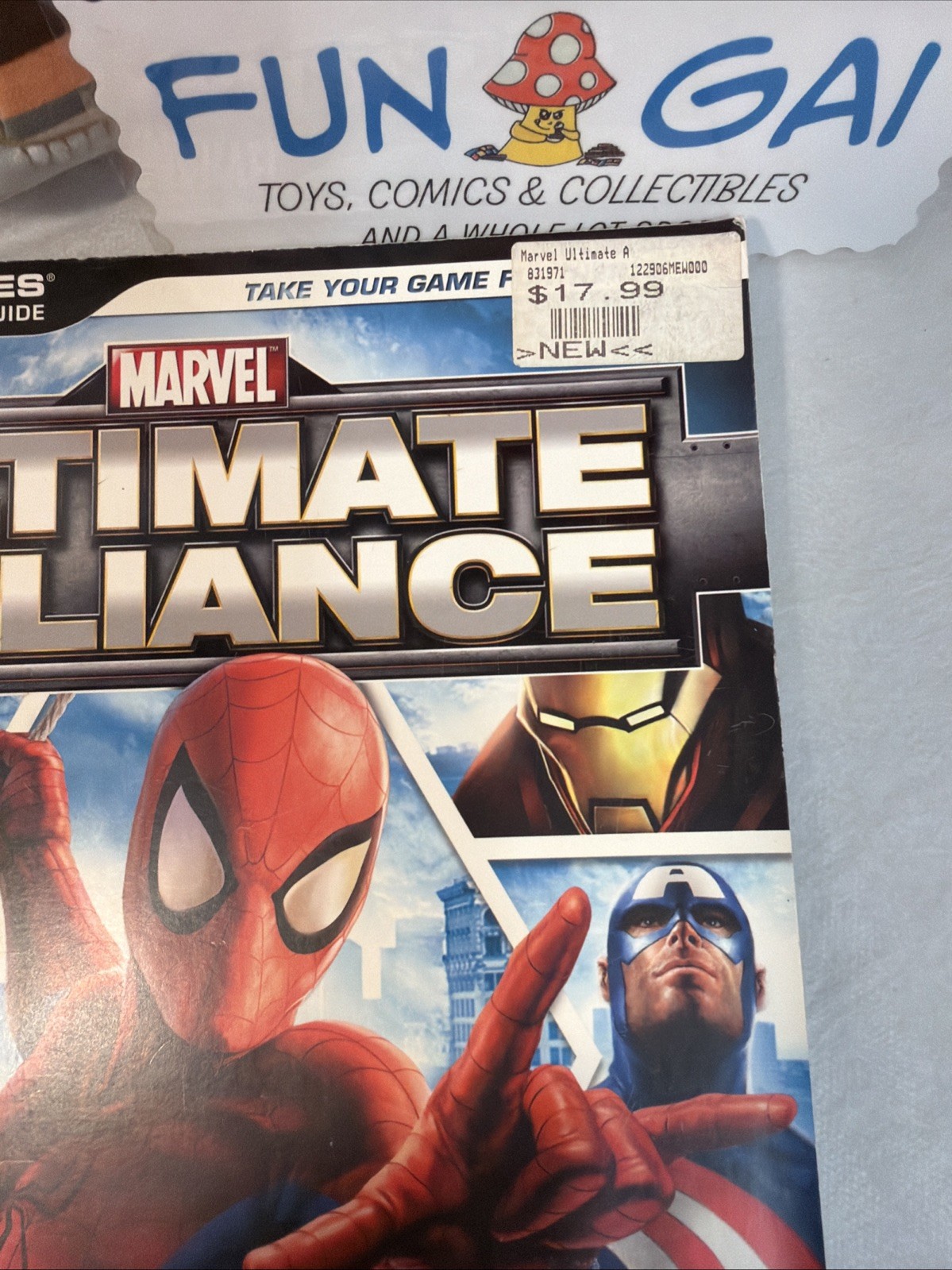 Marvel Ultimate Alliance Strategy Guide – WITHOUT Poster (2006) BradyGames