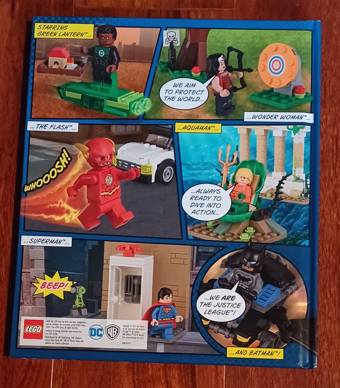 LEGO « DC Superheroes » Build Your Own Adventure, DC Super Heroes Books 3 Pc Set