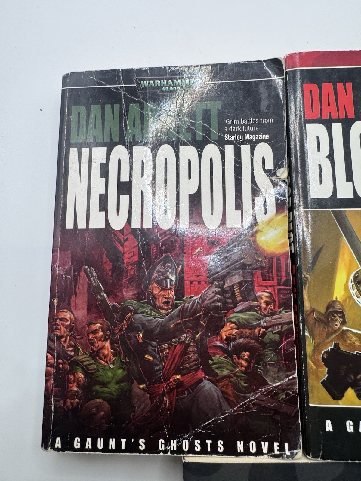 Warhammer 40K Dan Abnett Lot 3 Necropolis Blood Pact Double Eagle Gaunts Ghosts