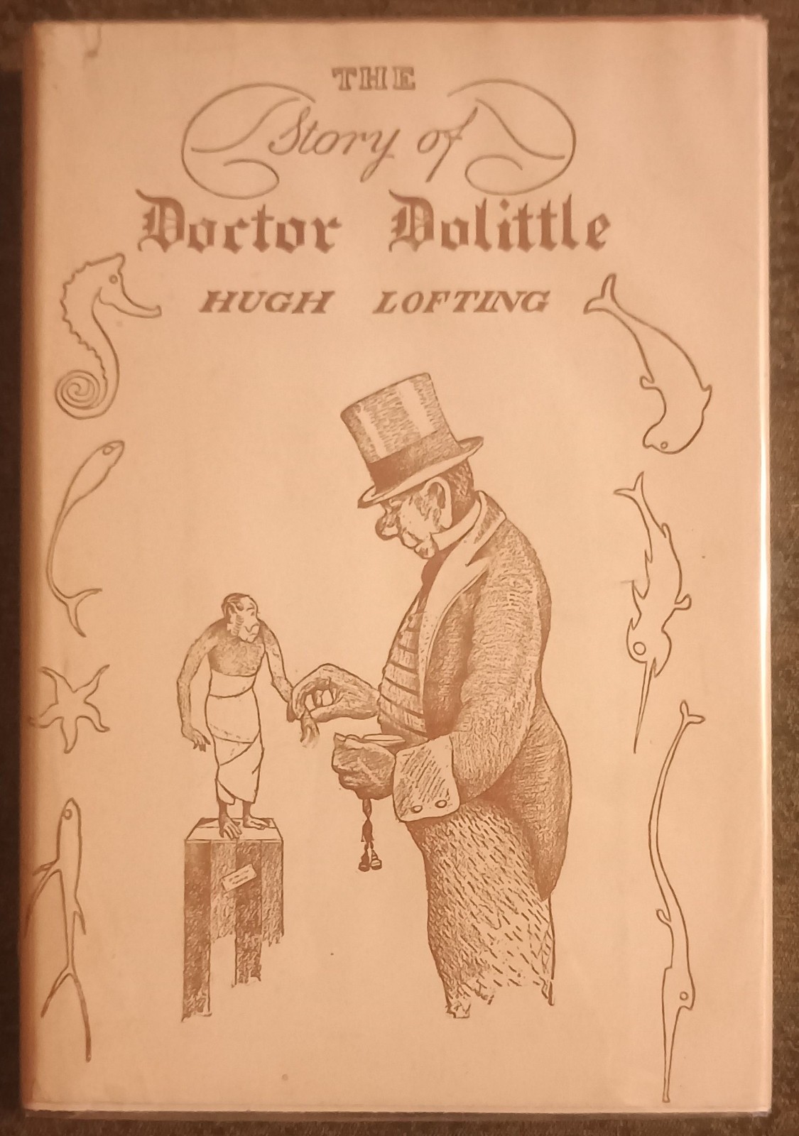 The Story of Doctor Dolitle by Hugh Lofting – hardcover book 1948 54th printing