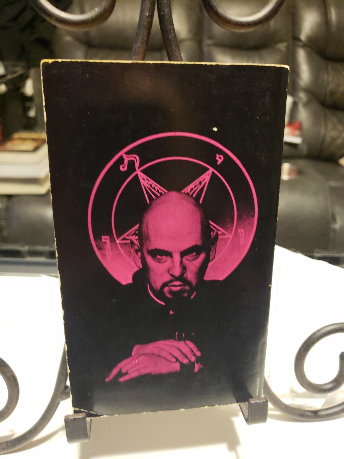 The Satanic Bible Anton LaVey 4th Edition CHURCH of SATAN VTG 1971