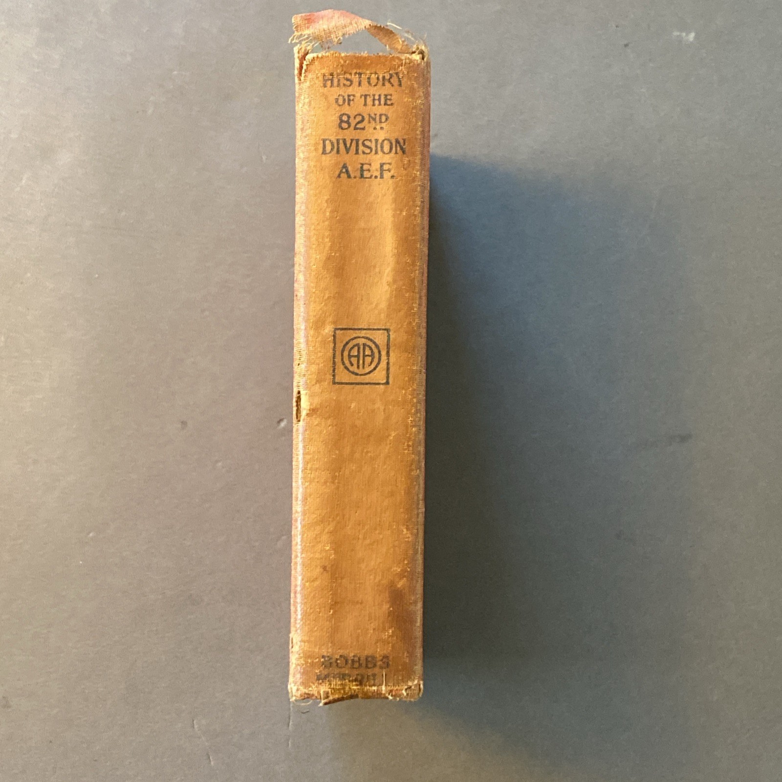 Official History of the 82nd Division AEF 1917-1919 Book WW1 Antique